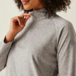 Regatta Pimlo Femme Polaire de marche en velours zippé à moitié |<Femme Polaires Demi Zip