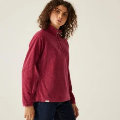 Regatta Pimlo Femme Polaire de marche en velours zippé à moitié |<Femme Polaires Demi Zip