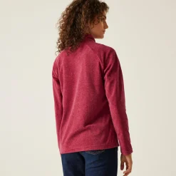 Regatta Pimlo Femme Polaire de marche en velours zippé à moitié |<Femme Polaires Demi Zip
