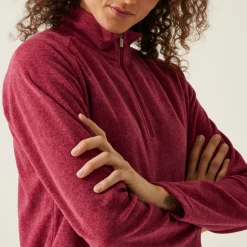 Regatta Pimlo Femme Polaire de marche en velours zippé à moitié |<Femme Polaires Demi Zip