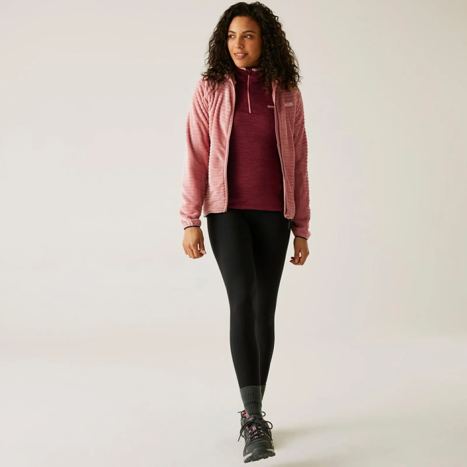 Regatta Polaire à capuche Endra pour femme |<Femme Polaires Zippées