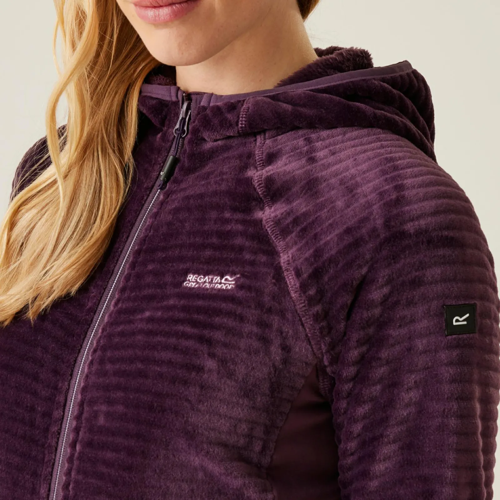 Regatta Polaire à capuche Endra pour femme |<Femme Polaires Zippées