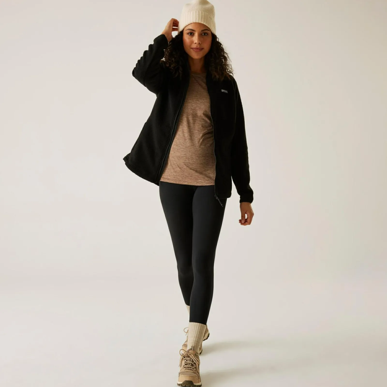 Regatta Polaire à capuche pour femme Elinn |<Femme Polaires Zippées