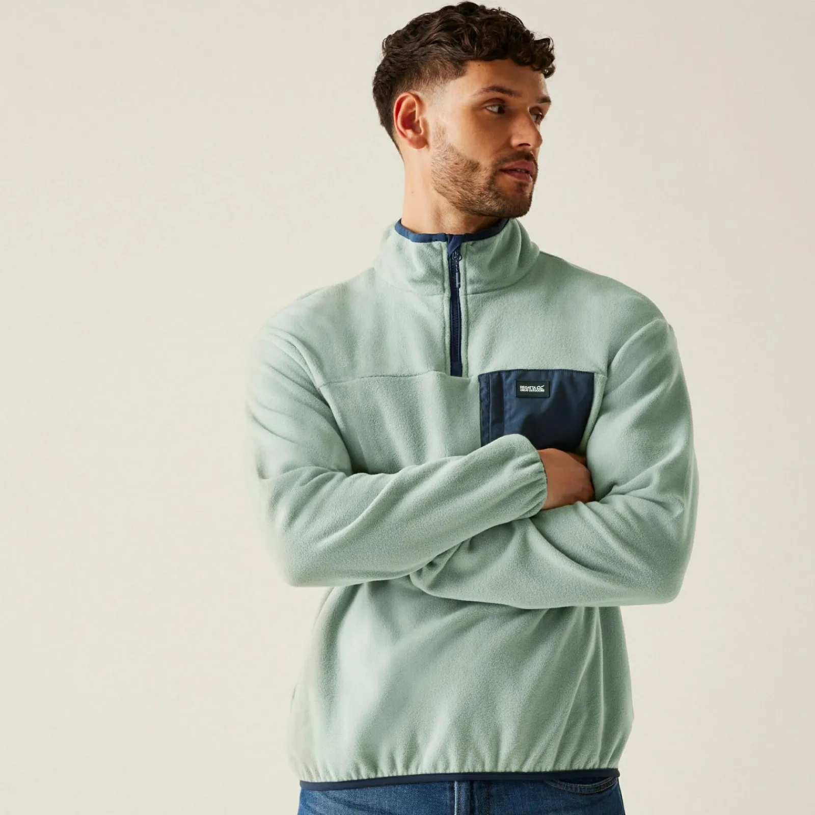 Regatta Polaire à demi-zip Frankie pour homme |<Homme Polaires Demi-Zip
