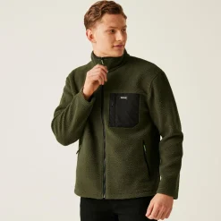 Regatta Polaire borg Frankie pour homme |<Homme Polaires Zip Complet