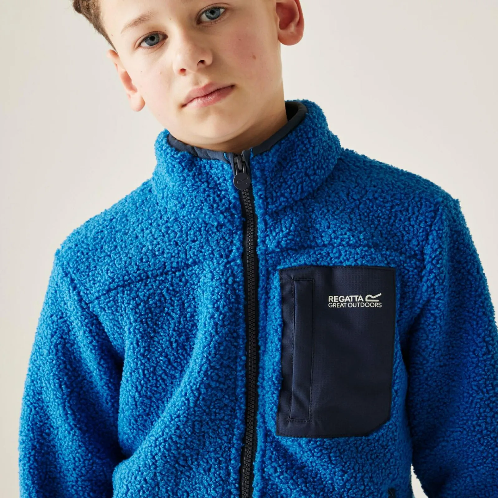 Regatta Polaire chaude zippée pour enfant Frankie |<Enfant Polaires Zip Complet