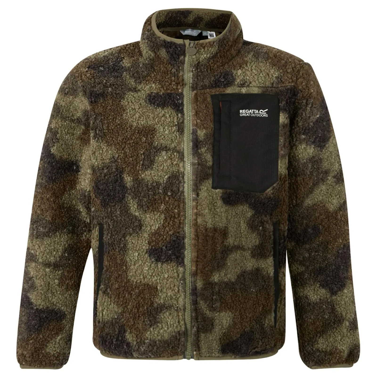 Regatta Polaire chaude zippée pour enfant Frankie |<Enfant Polaires Zip Complet