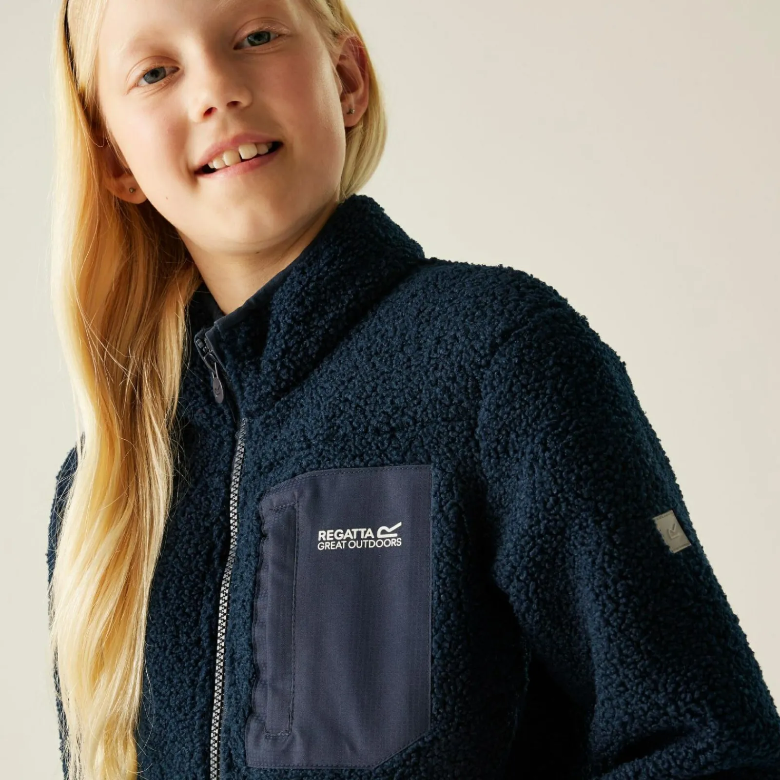 Regatta Polaire chaude zippée pour enfant Frankie |<Enfant Polaires Zip Complet