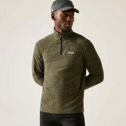 Regatta Polaire chiné demi-zip pour homme Thompson |<Homme Polaires Demi-Zip