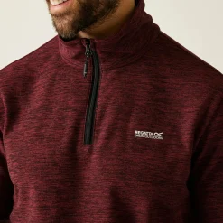Regatta Polaire chiné demi-zip pour homme Thompson |<Homme Polaires Demi-Zip