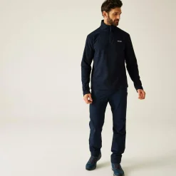 Regatta Polaire chiné demi-zip pour homme Thompson |<Homme Polaires Demi-Zip