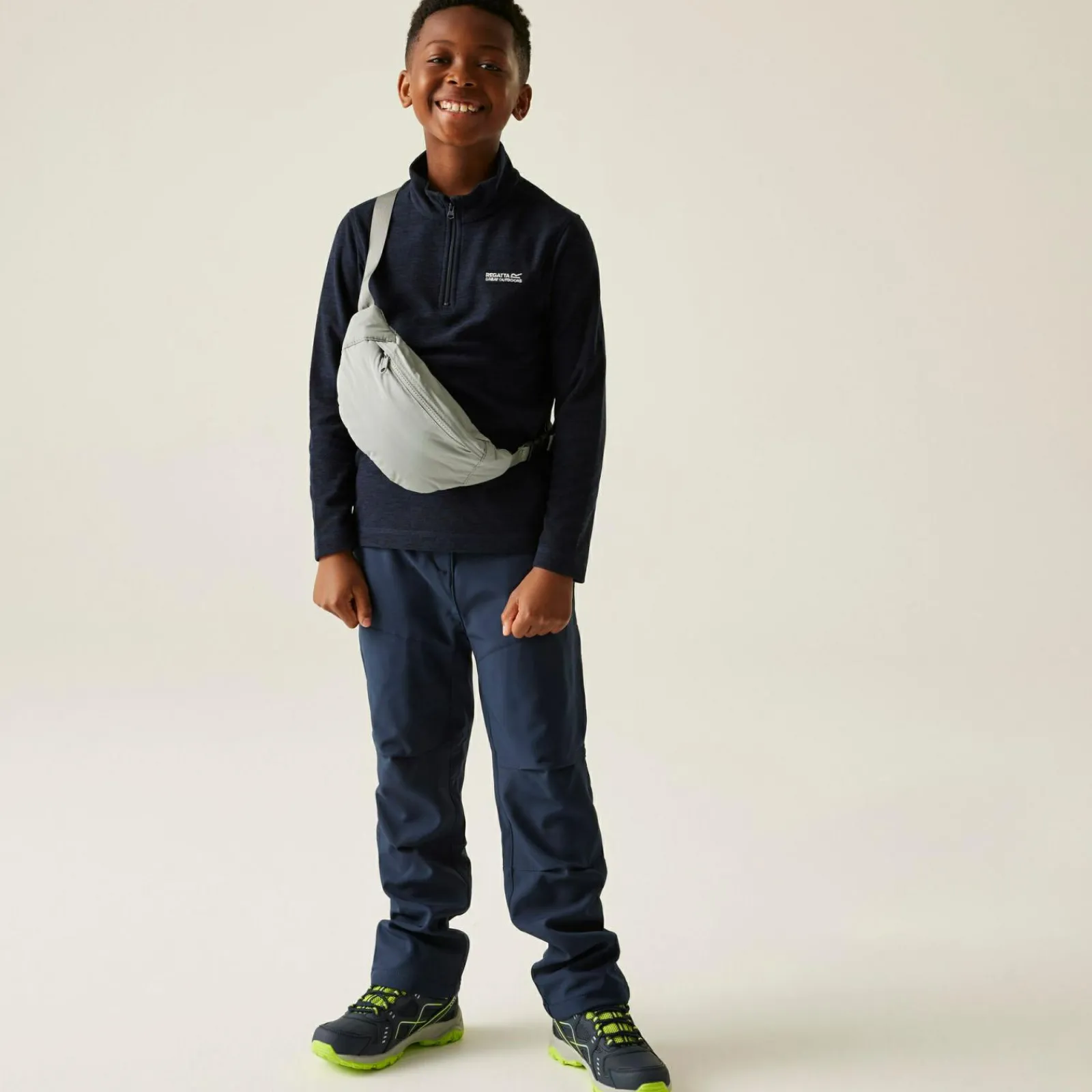 Regatta Polaire demi-zip pour enfant Hot Shot Marl |<Enfant Vêtements De Fille|Vêtements Garçon