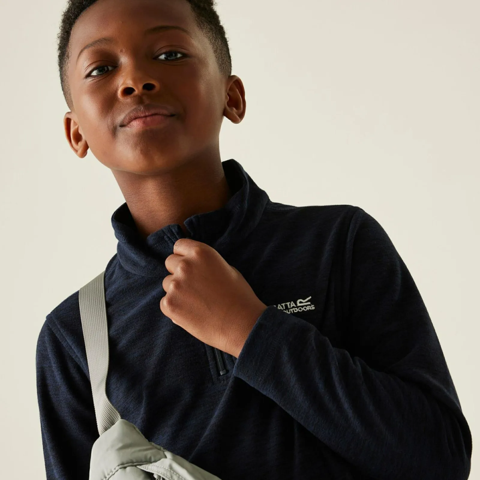 Regatta Polaire demi-zip pour enfant Hot Shot Marl |<Enfant Vêtements De Fille|Vêtements Garçon