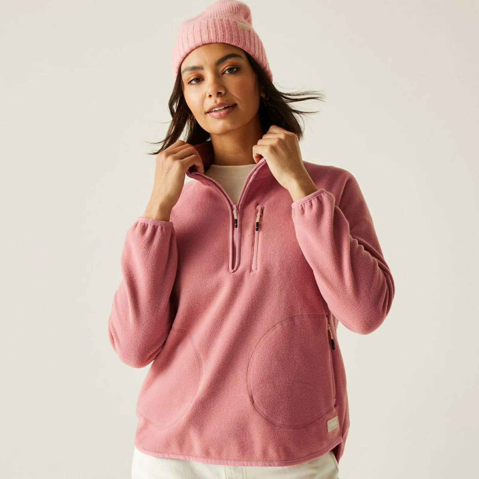 Regatta Polaire demi-zip pour femme Frankie |<Femme Polaires Zippées|Polaires Demi Zip