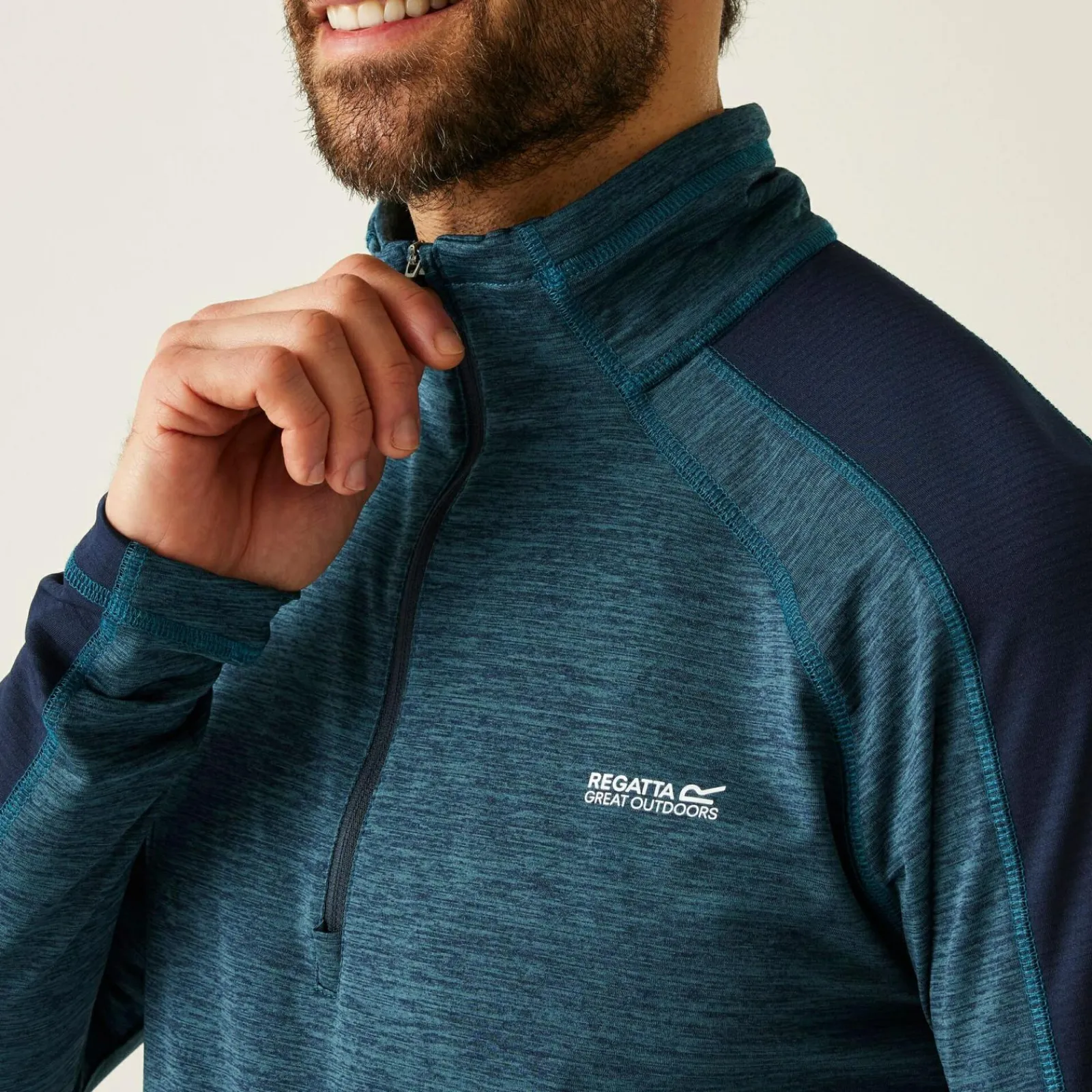 Regatta Polaire demi-zip pour homme Hepley |<Homme Polaires Demi-Zip