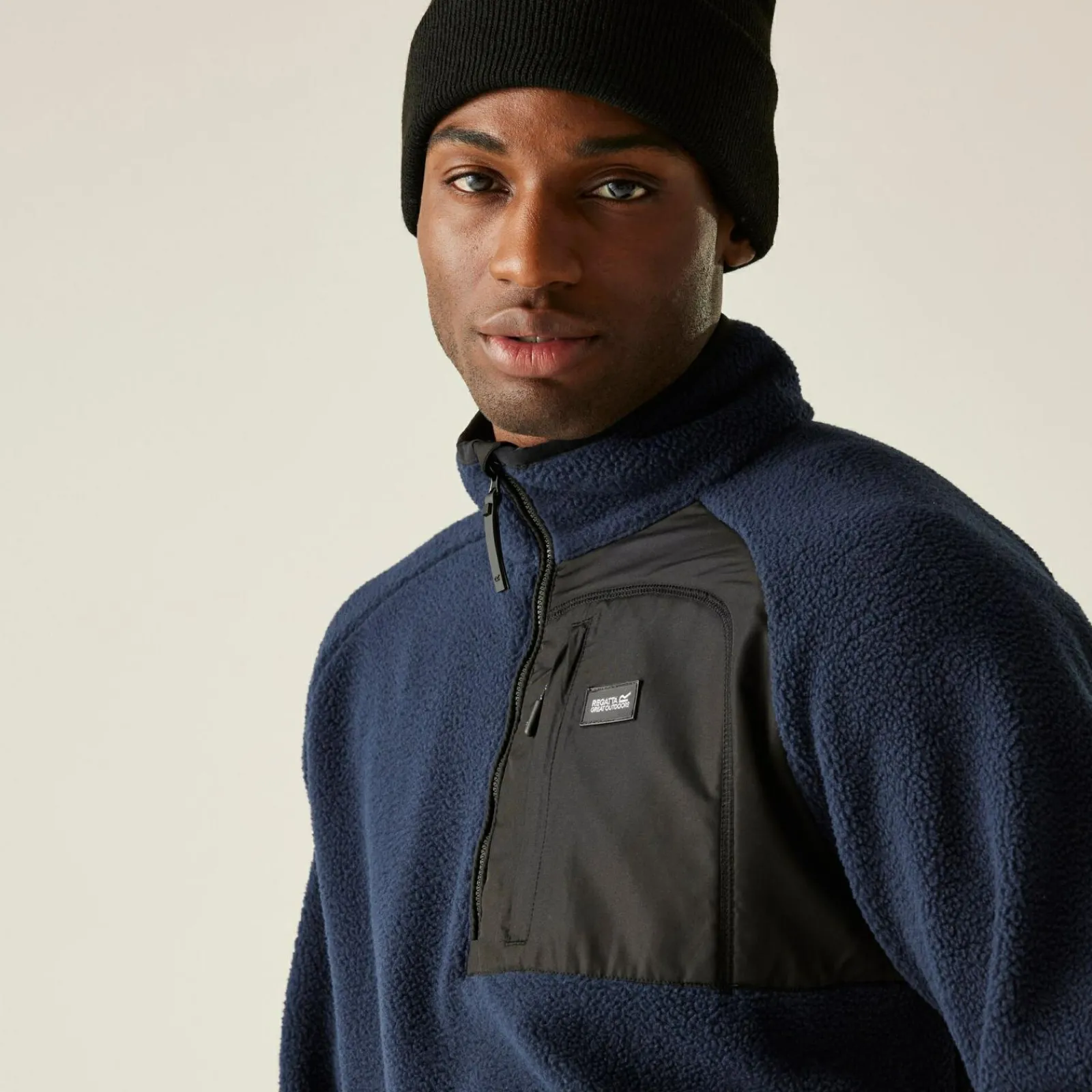 Regatta Polaire demi-zip pour homme Frankie Borg |<Homme Polaires Zip Complet