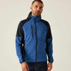 Regatta Polaire hybride zippée Homme PROFESSIONNEL avec capuche X-PRO COLDSPRING II |< Polaires|Polaires