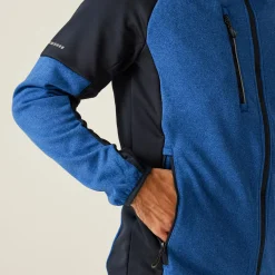 Regatta Polaire hybride zippée Homme PROFESSIONNEL avec capuche X-PRO COLDSPRING II |< Polaires|Polaires