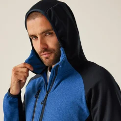 Regatta Polaire hybride zippée Homme PROFESSIONNEL avec capuche X-PRO COLDSPRING II |< Polaires|Polaires