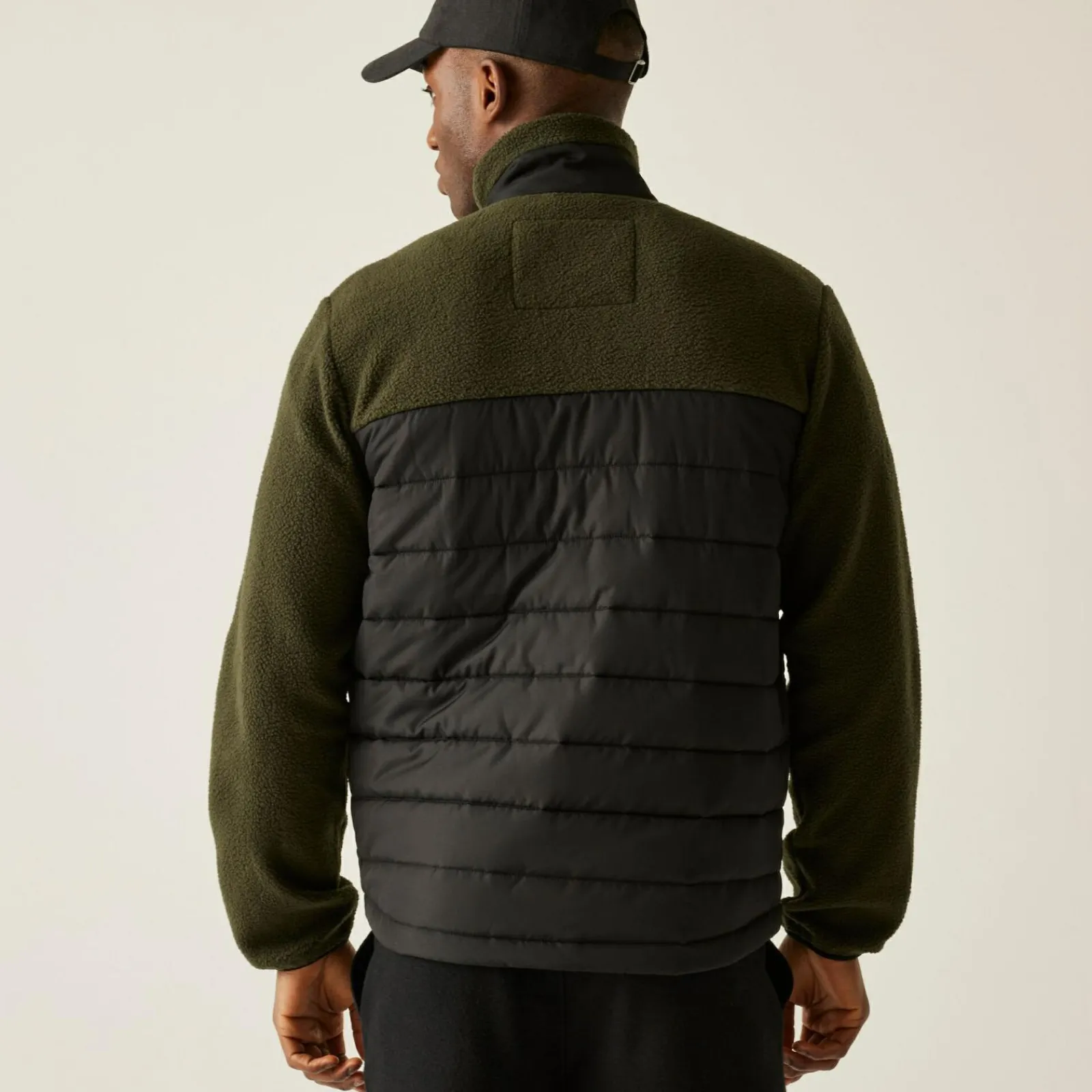Regatta Polaire hybride zippée pour homme Frankie Borg |<Homme Polaires Zip Complet