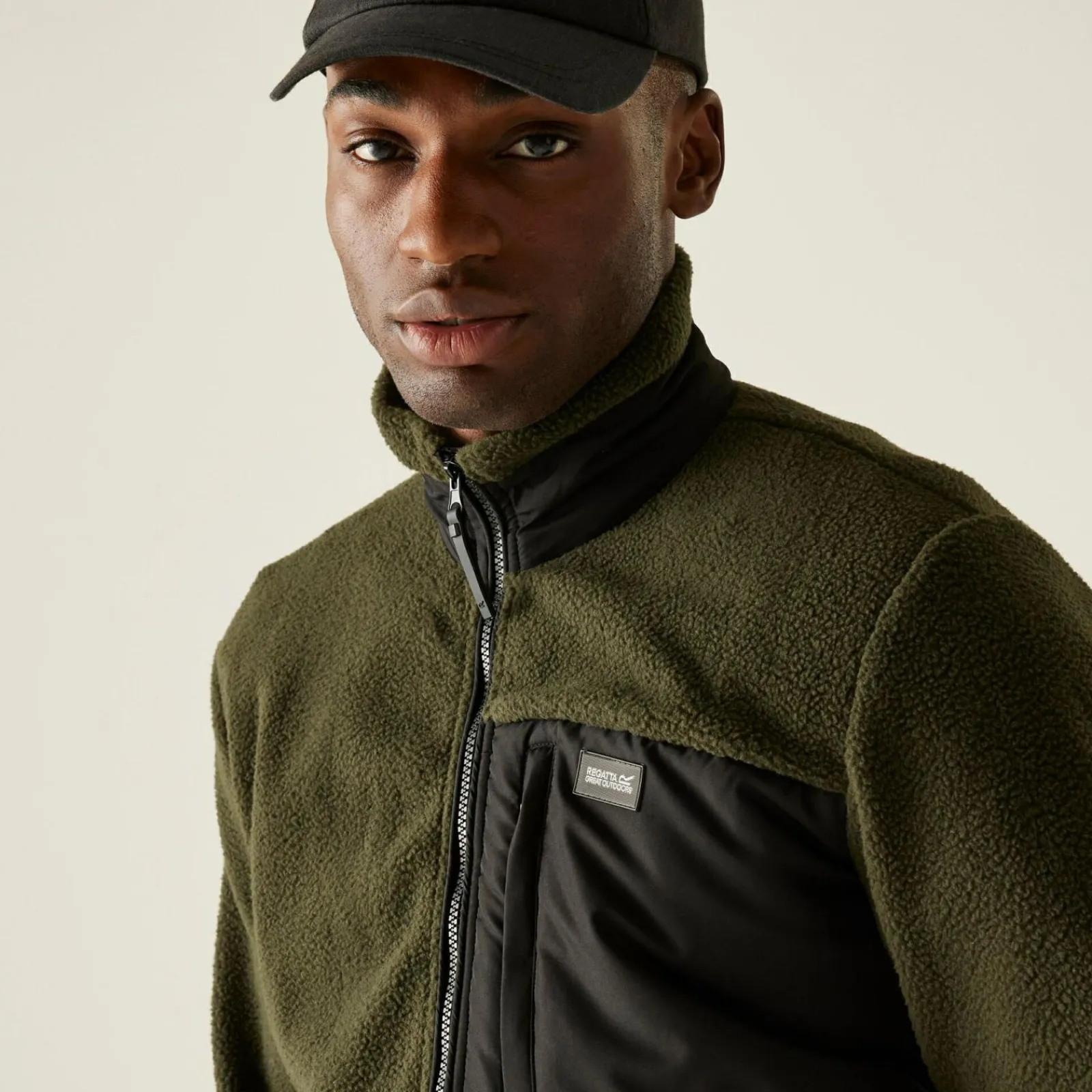 Regatta Polaire hybride zippée pour homme Frankie Borg |<Homme Polaires Zip Complet