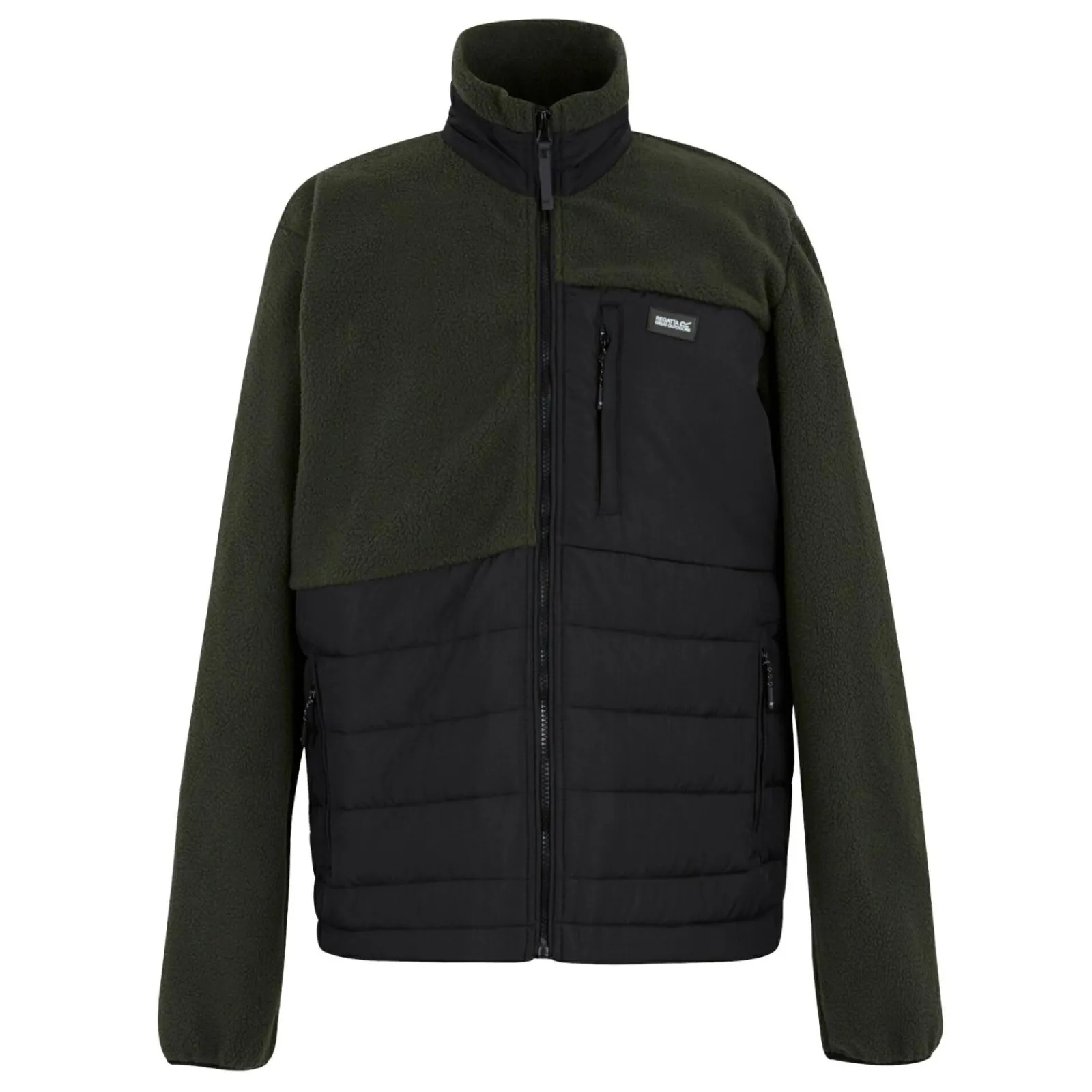 Regatta Polaire hybride zippée pour homme Frankie Borg |<Homme Polaires Zip Complet