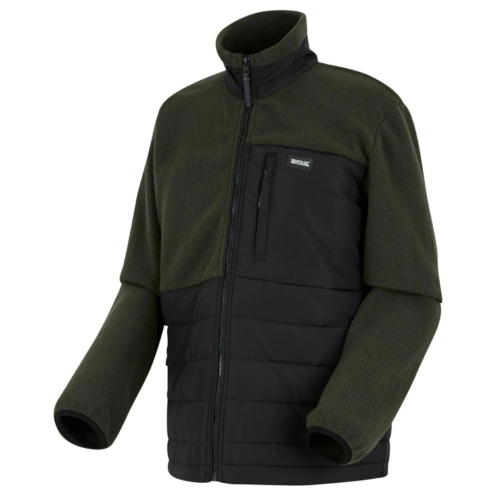 Regatta Polaire hybride zippée pour homme Frankie Borg |<Homme Polaires Zip Complet