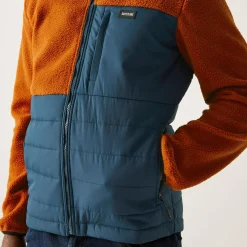 Regatta Polaire hybride zippée pour homme Frankie Borg |<Homme Polaires Zip Complet
