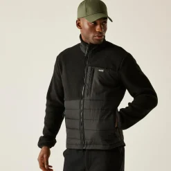 Regatta Polaire hybride zippée pour homme Frankie Borg |<Homme Polaires Zip Complet