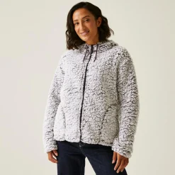 Regatta Polaire moelleuse à capuche Zelpha pour femme |<Femme Polaires Zippées