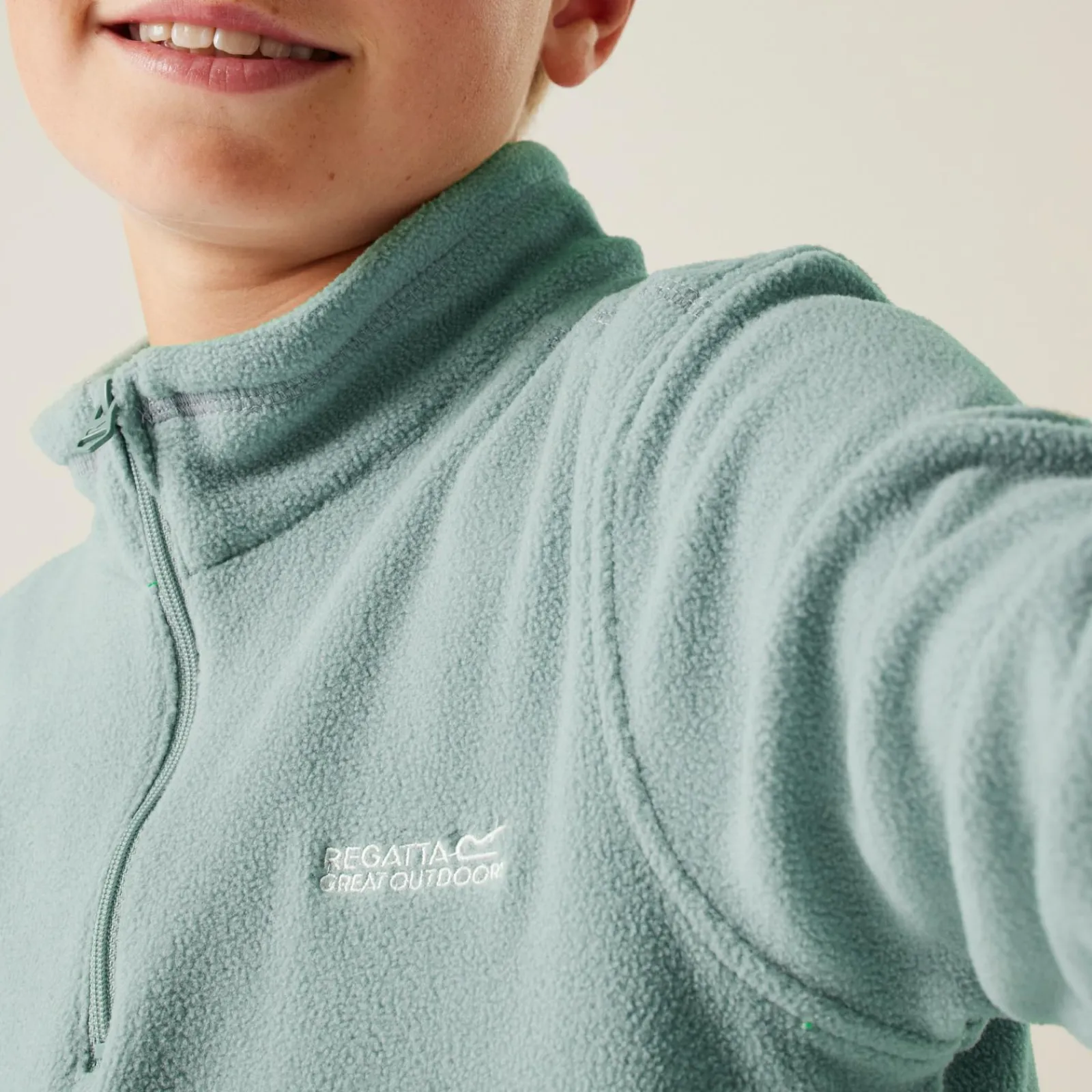 Regatta Polaire technique junior Hot Shot II |<Enfant Polaires Demi Zip