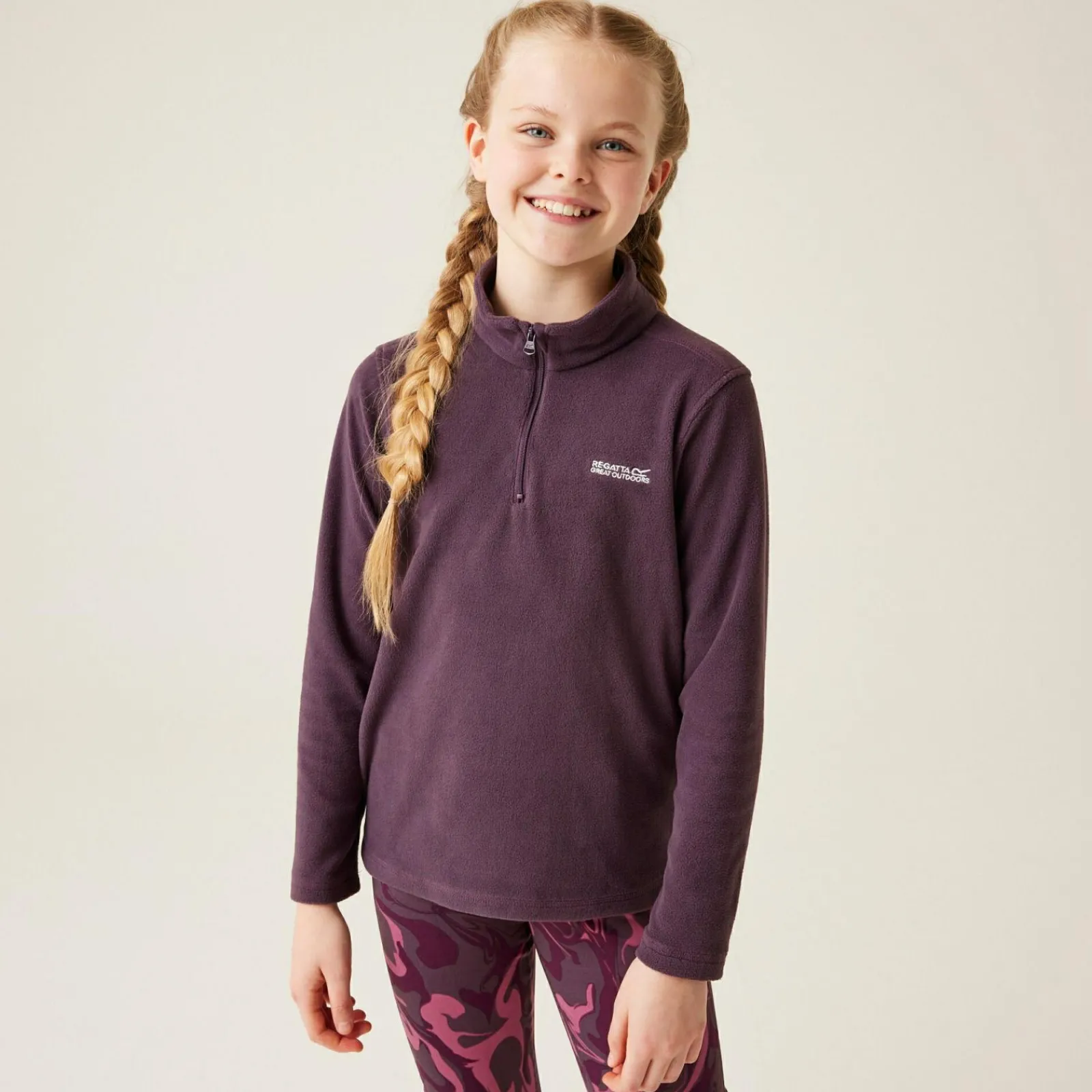 Regatta Polaire technique junior Hot Shot II |<Enfant Polaires Demi Zip