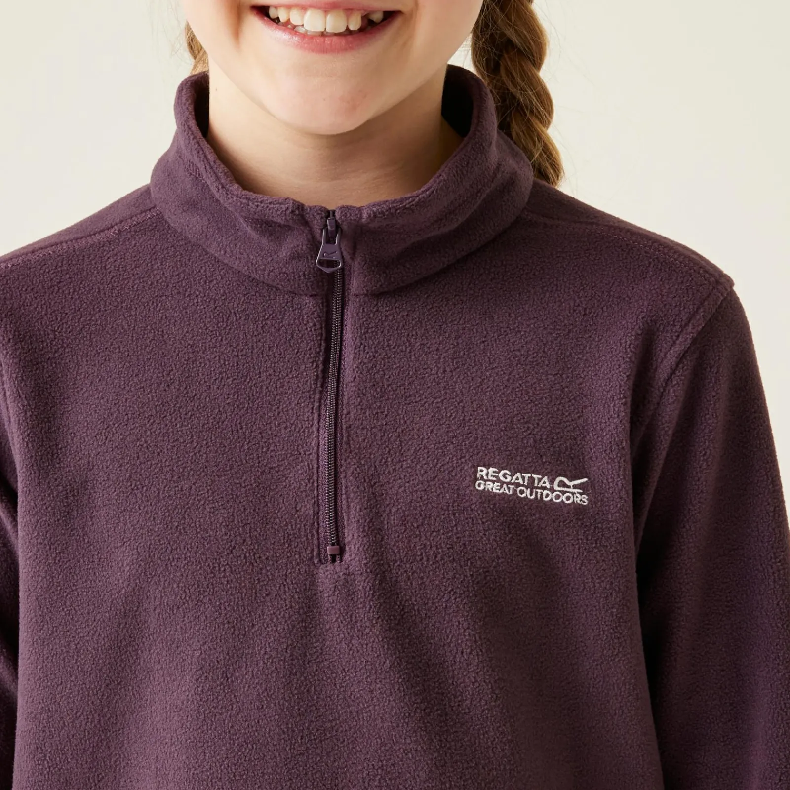 Regatta Polaire technique junior Hot Shot II |<Enfant Polaires Demi Zip