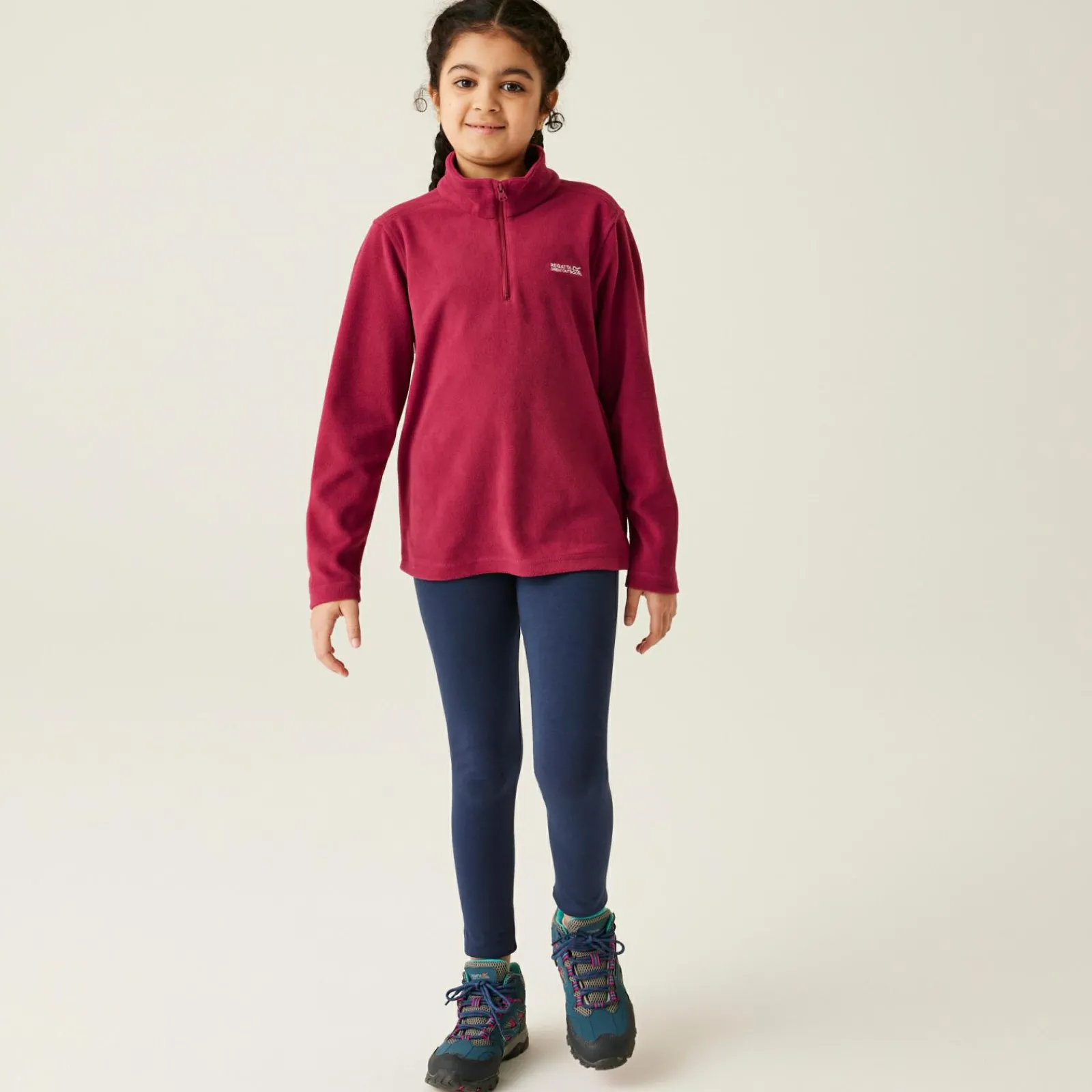 Regatta Polaire technique junior Hot Shot II |<Enfant Polaires Demi Zip
