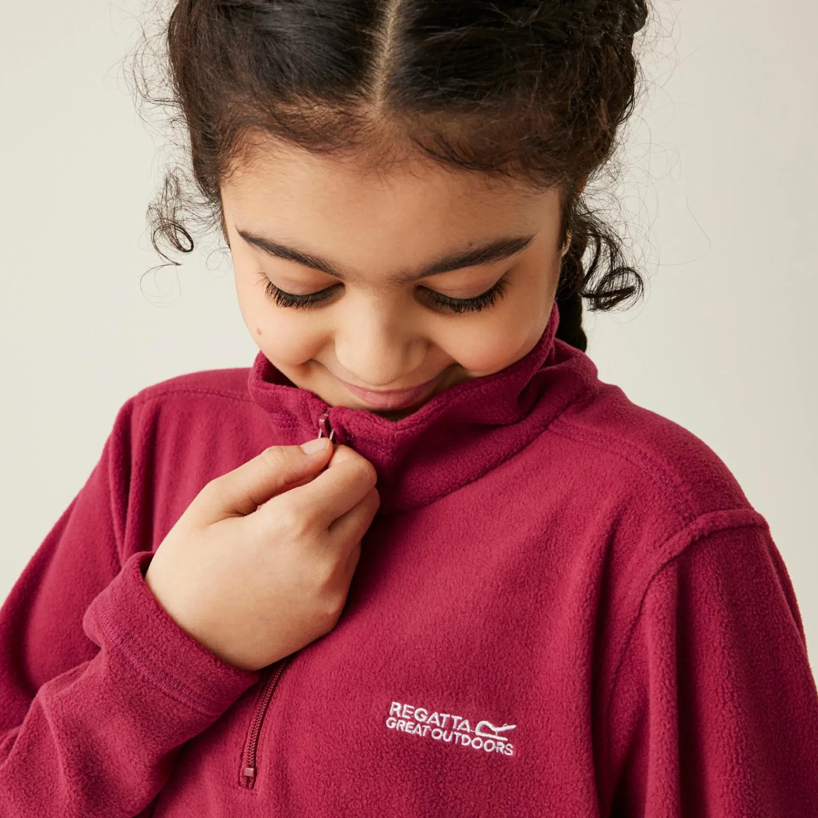Regatta Polaire technique junior Hot Shot II |<Enfant Polaires Demi Zip