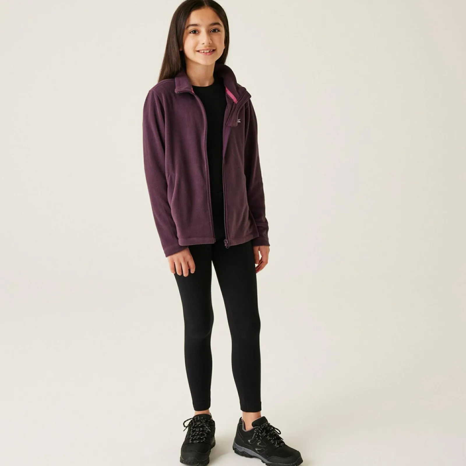 Regatta Polaire technique junior King II |<Enfant Polaires Zip Complet