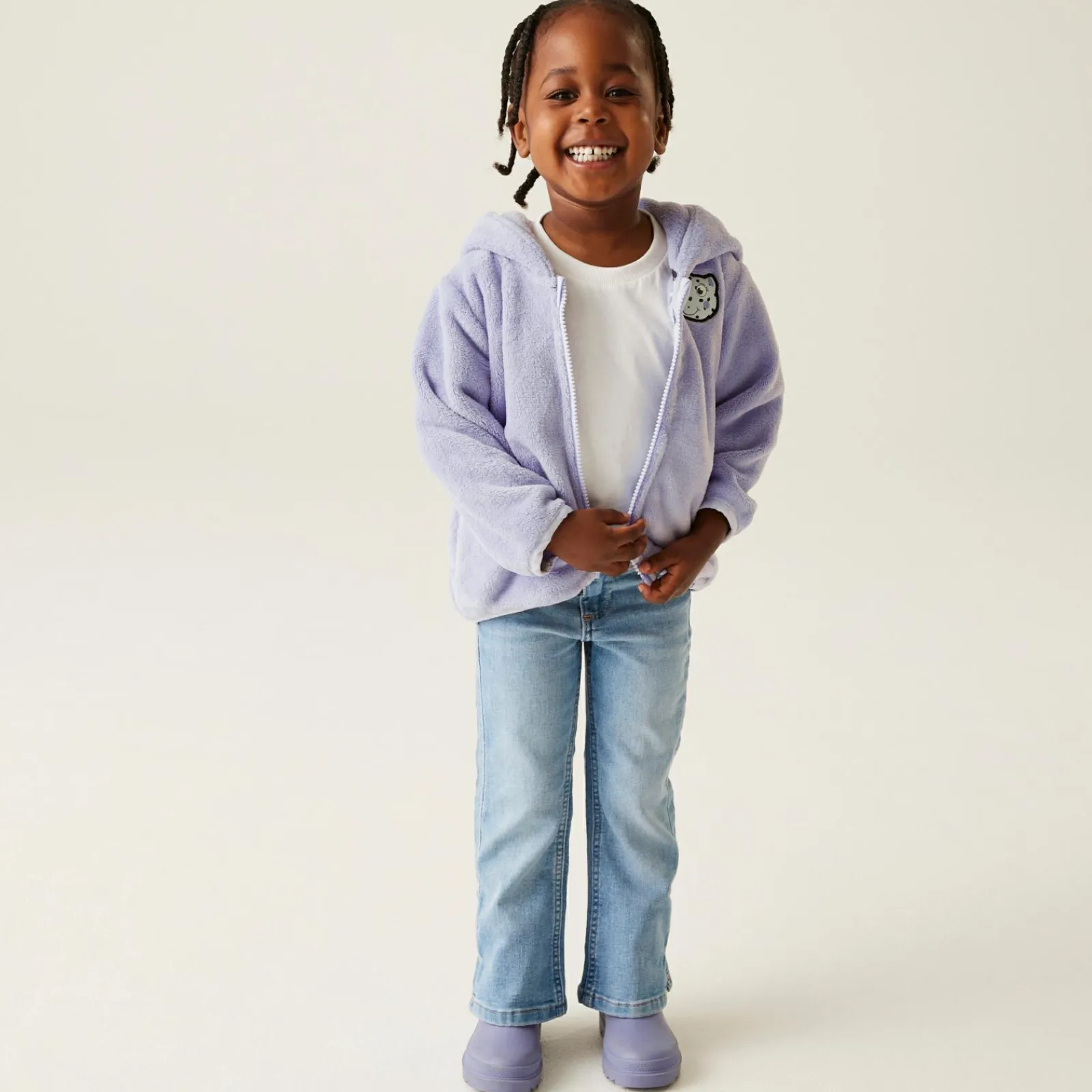 Regatta Polaire zippée Animal pour enfant |<Enfant Polaires Zip Complet