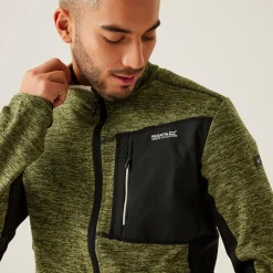 Regatta Polaire zippée Baslinn pour homme |<Homme Polaires Zip Complet