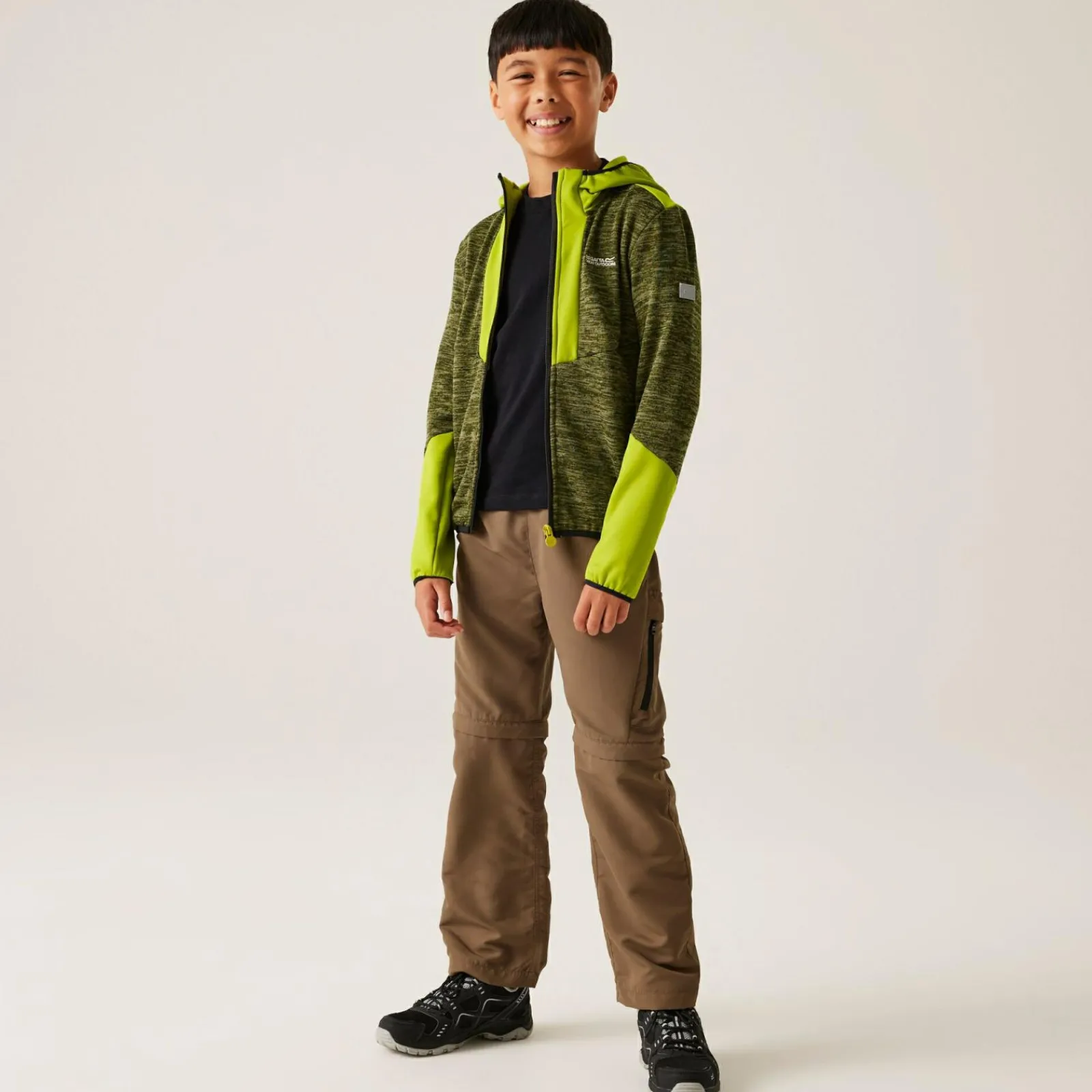 Regatta Polaire zippée Dissolver X pour enfant |<Enfant Polaires Zip Complet