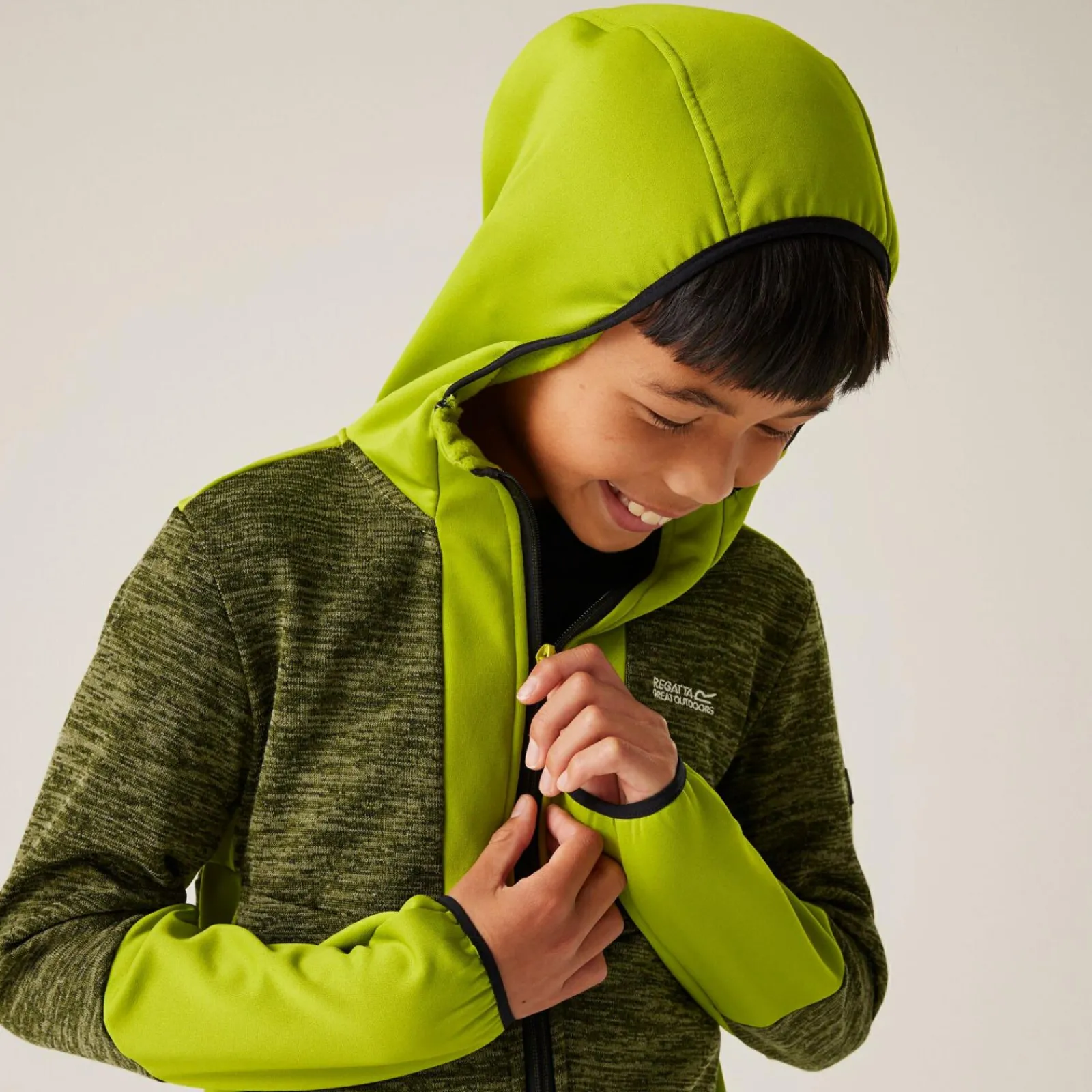 Regatta Polaire zippée Dissolver X pour enfant |<Enfant Polaires Zip Complet