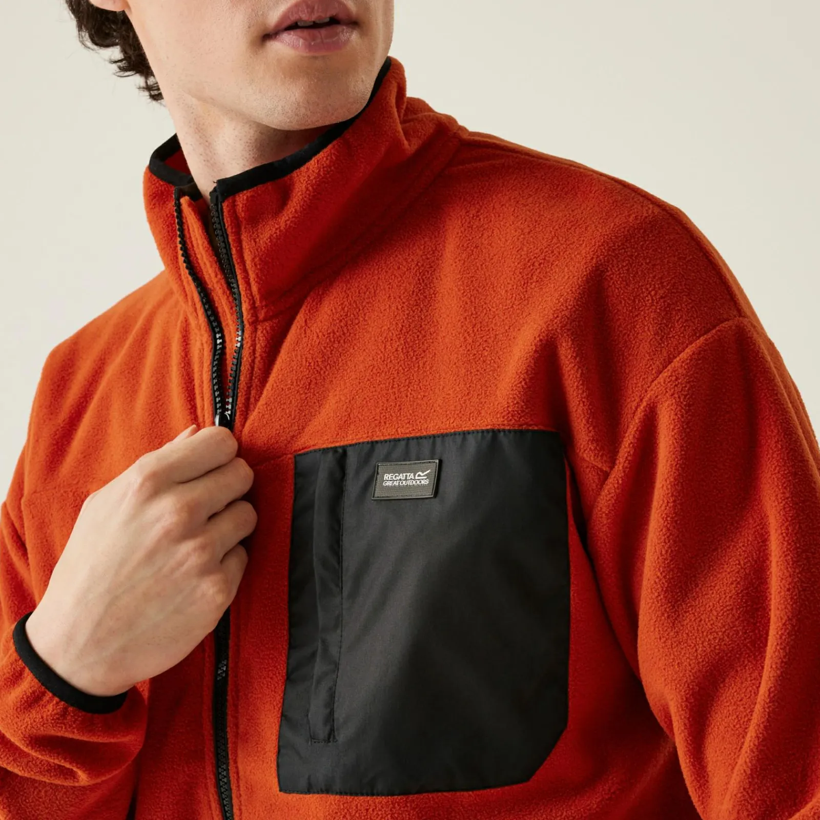 Regatta Polaire zippée Frankie pour homme |<Homme Polaires Zip Complet