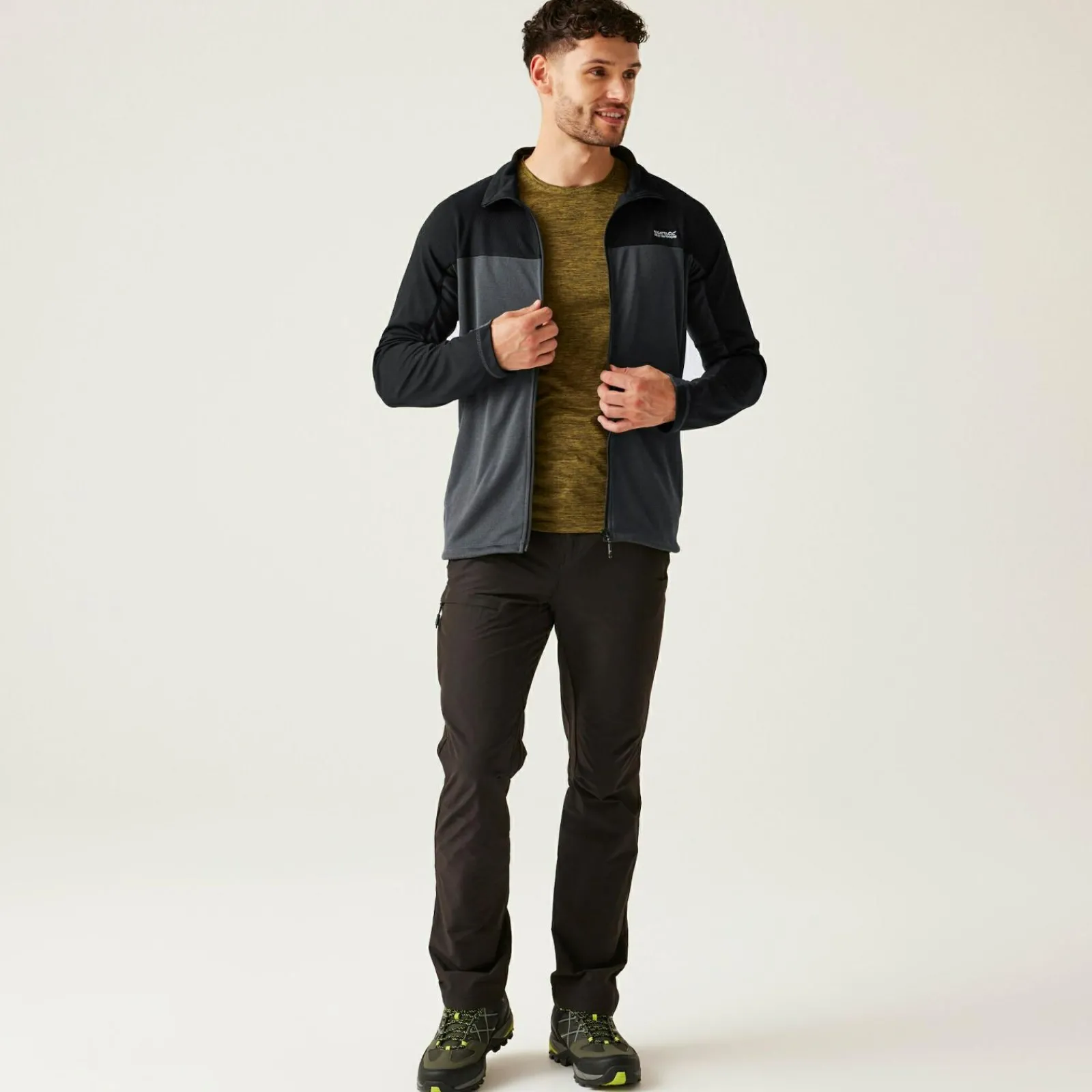 Regatta Polaire zippée Highton V pour homme |<Homme Polaires Zip Complet
