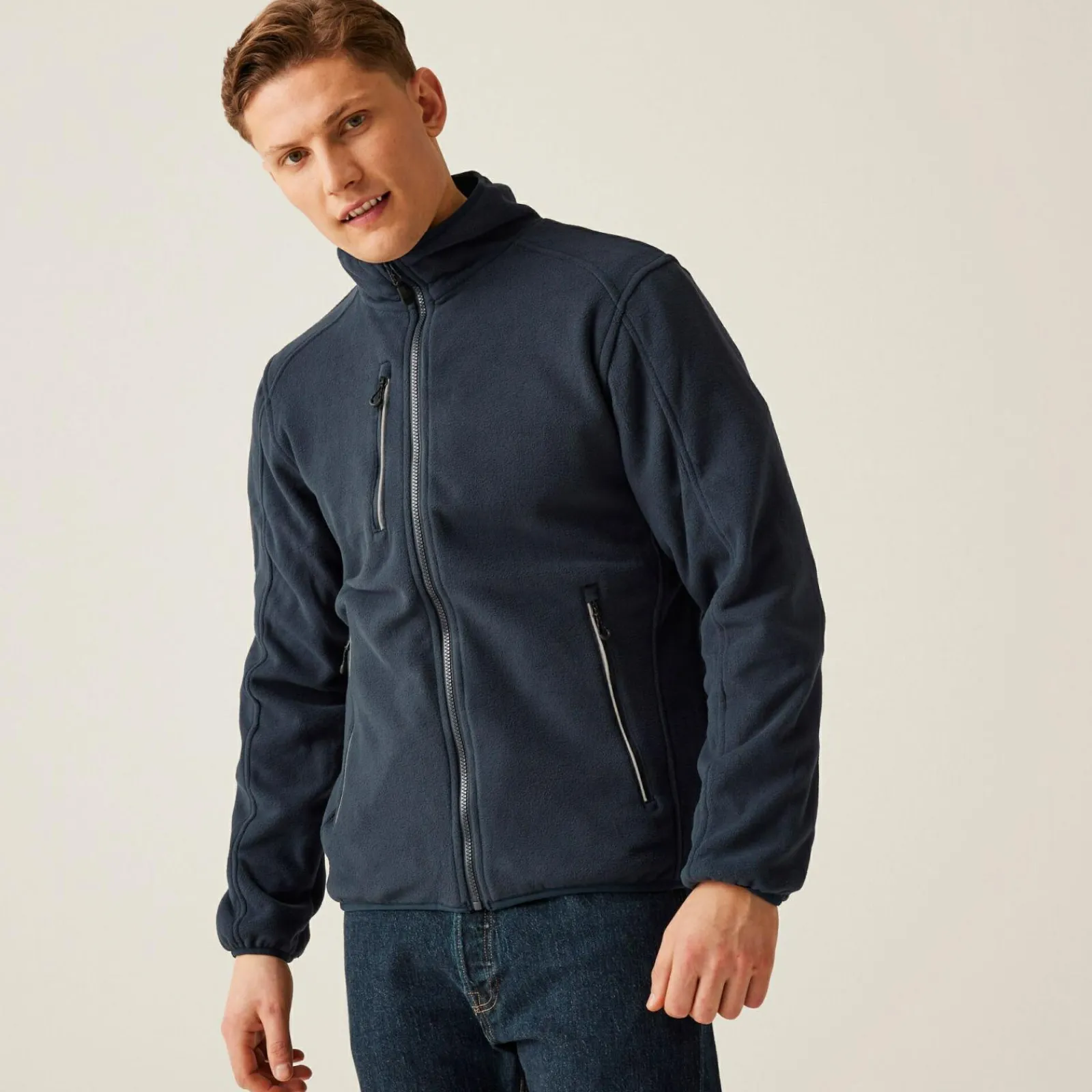 Regatta Polaire zippée imperméable et respirante Homme Omicron III |< Polaires|Polaires