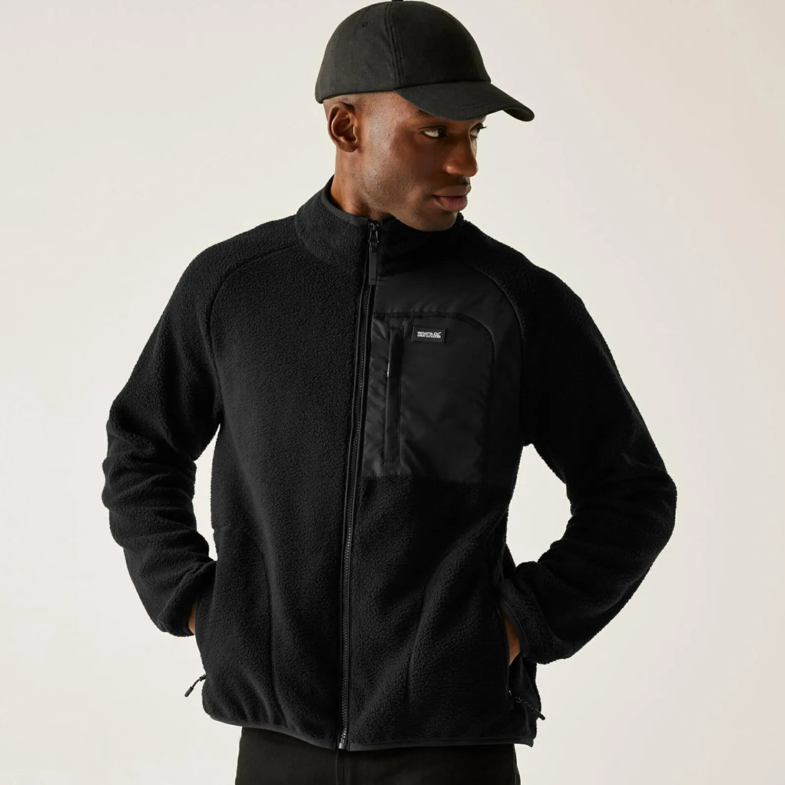 Regatta Polaire zippée pour enfant Frankie Borg |<Homme Polaires Zip Complet