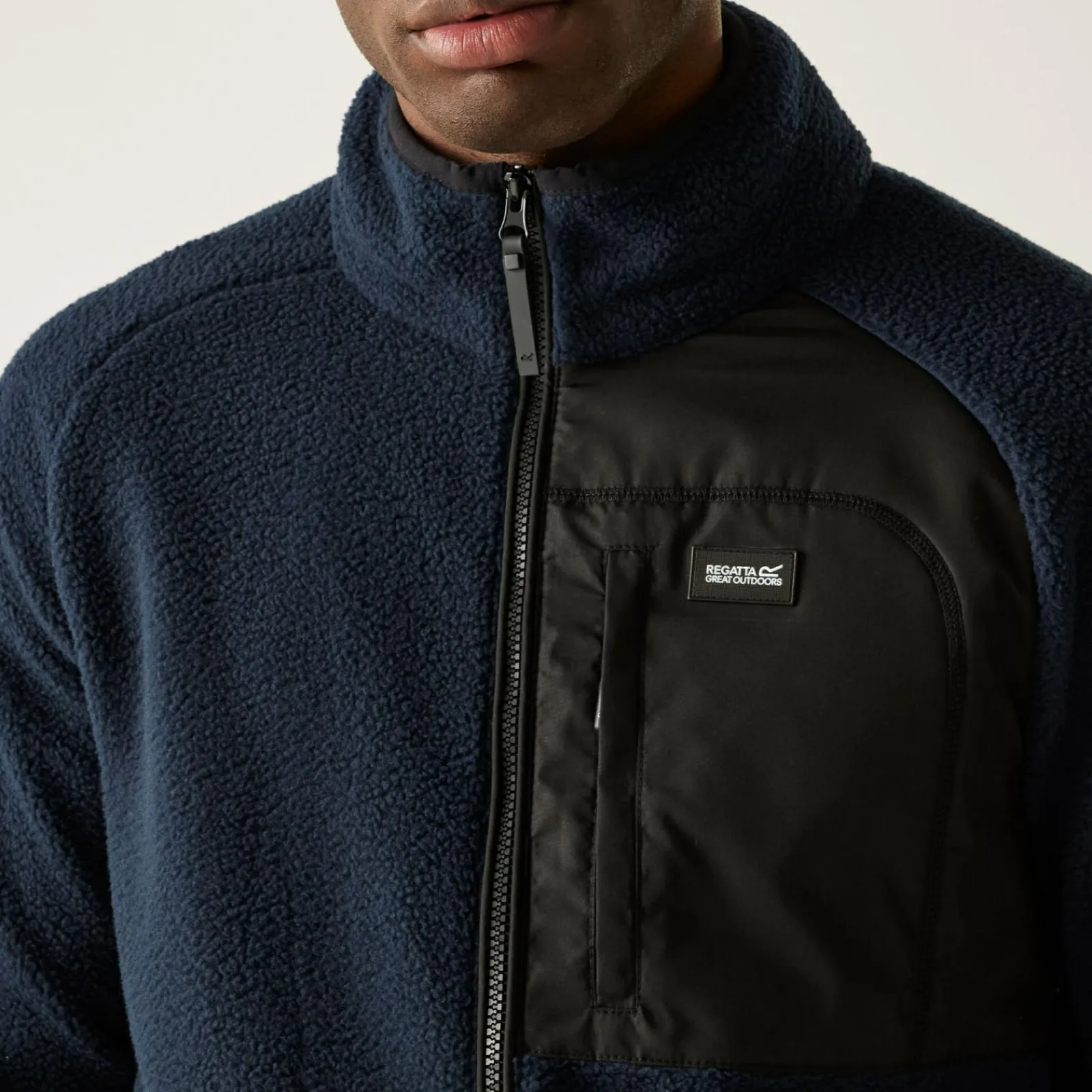 Regatta Polaire zippée pour enfant Frankie Borg |<Homme Polaires Zip Complet