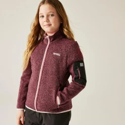 Regatta Polaire zippée pour enfant Junior Newhill |<Enfant Polaires Zip Complet