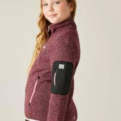 Regatta Polaire zippée pour enfant Junior Newhill |<Enfant Polaires Zip Complet