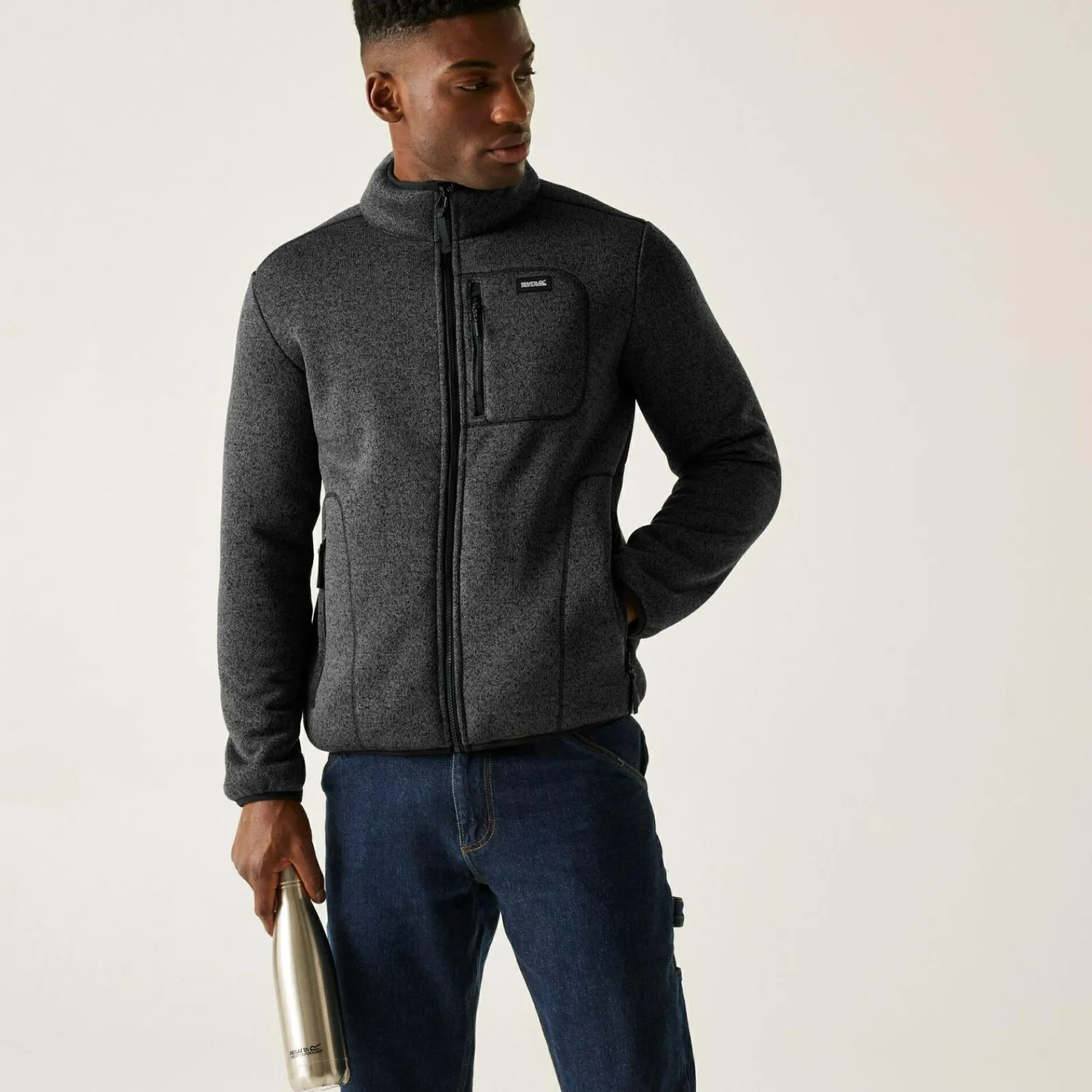 Regatta Polaire zippée pour homme Barlee |<Homme Polaires Zip Complet