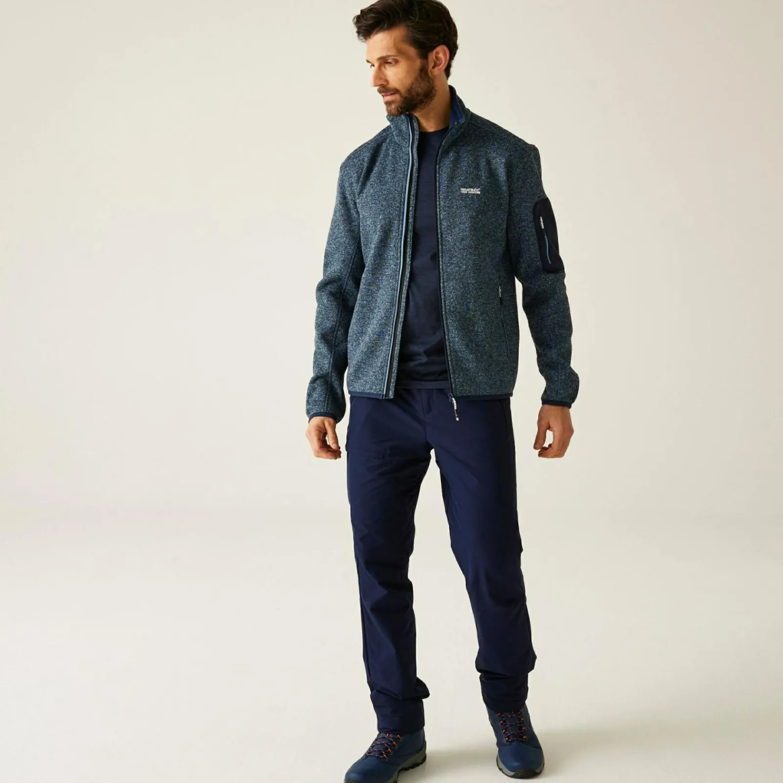 Regatta Polaire zippée pour homme Newhill |<Homme Polaires Zip Complet