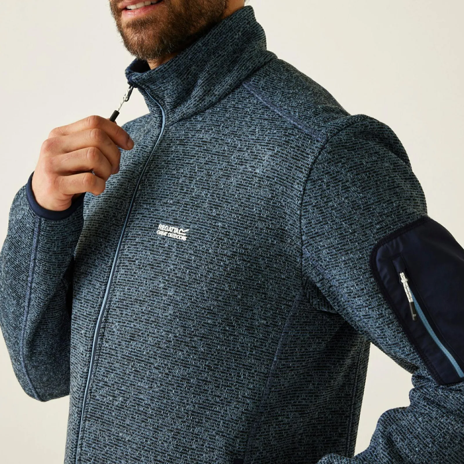 Regatta Polaire zippée pour homme Newhill |<Homme Polaires Zip Complet